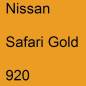 Preview: Nissan, Safari Gold, 920.